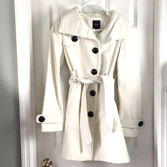 Vintage 👜 Express Wool Coat - Picture 2 of 14